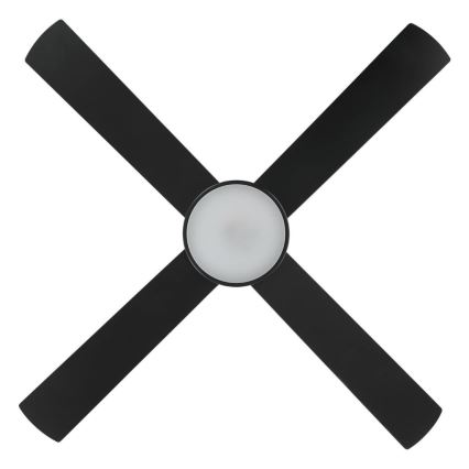 Eglo - світлодіодний стельовий вентилятор LED/19W/230V 3000/4000/5000K діаметр 122 см чорний + дистанційне керування