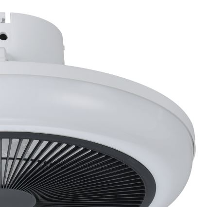 Eglo - диммируемый потолочный вентилятор LED 3xLED/8,5W/230V 2700-6500K, диаметр 45,5 см, черный + пульт дистанционного управления