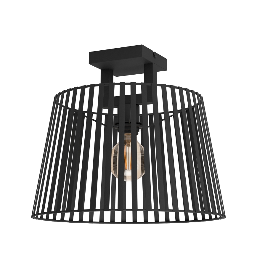 Eglo - Стельовий світильник 1xE27/40W/230V чорний