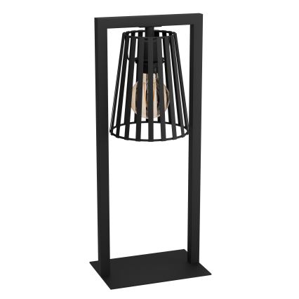 Eglo - Настольная лампа 1xE27/40W/230V черный