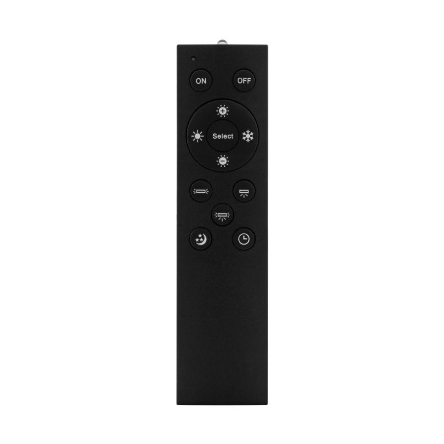 Eglo - Светодиодный потолочный светильник с регулированием яркости LED/26,2W/230V 2700-6500K черный + дистанционное управление