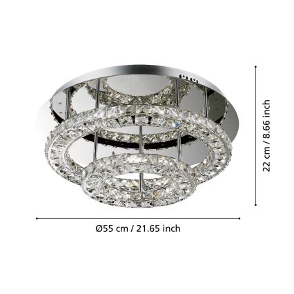 Eglo - Стельовий LED світильник LED/30,5W/230V