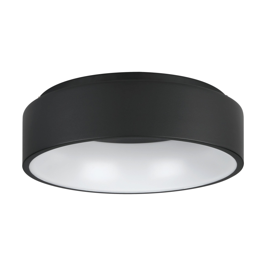 Eglo - Светодиодный потолочный светильник с регулированием яркости LED/25,5W/230V 3000K черный