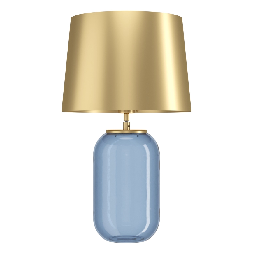 Eglo - Настольная лампа 1xE27/40W/230V золотистый/синий