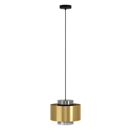 Eglo - Подвесная люстра 1xE27/40W/230V золотистый