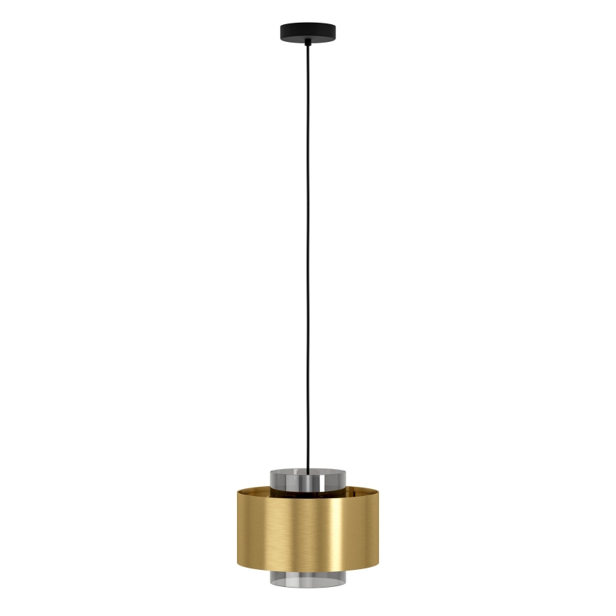 Eglo - Подвесная люстра 1xE27/40W/230V золотистый