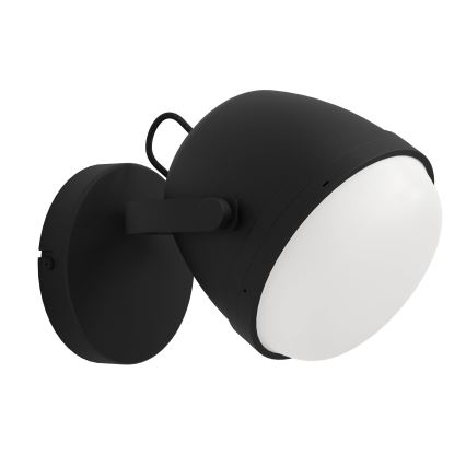 Eglo - Настінний світильник 1xE27/28W/230V чорний