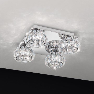 Eglo 39009 - Світильник стельовий LED CORLIANO 4xLED/5W/230V