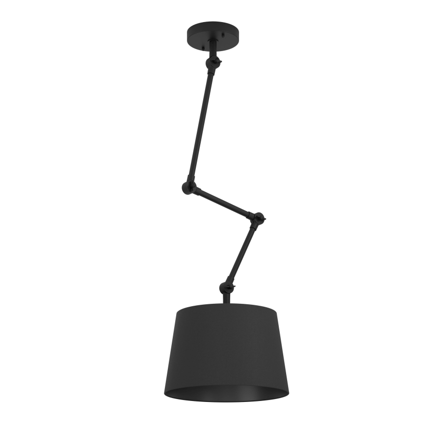 Eglo - Люстра на штанзі 1xE27/40W/230V чорний