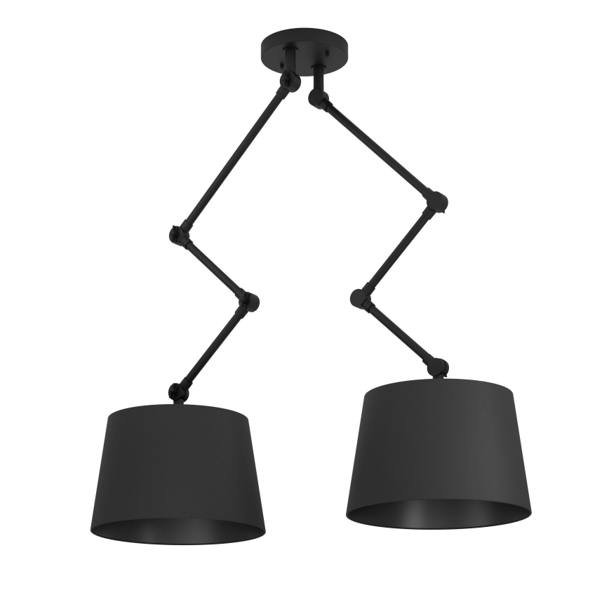 Eglo - Люстра на штанге 2xE27/40W/230V черный