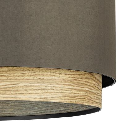 Eglo - Стельовий світильник 1xE27/40W/230V коричневий