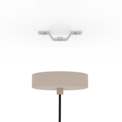 Eglo - Подвесная люстра 1xE27/40W/230V диаметр 21 см кремовый