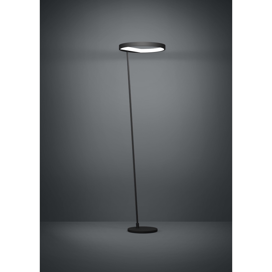 Eglo - Светодиодный торшер с регулированием яркости LED/23W/230V 3000K черный