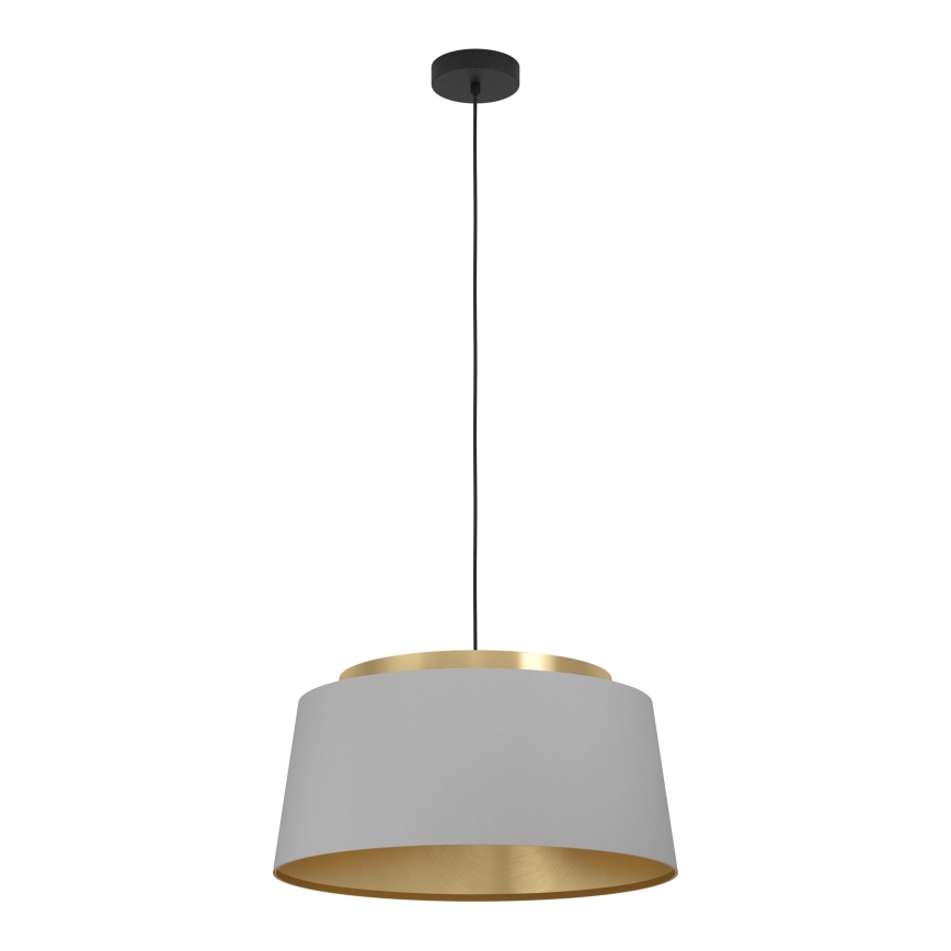 Eglo - Подвесная люстра 3xE27/40W/230V серый/золотистый