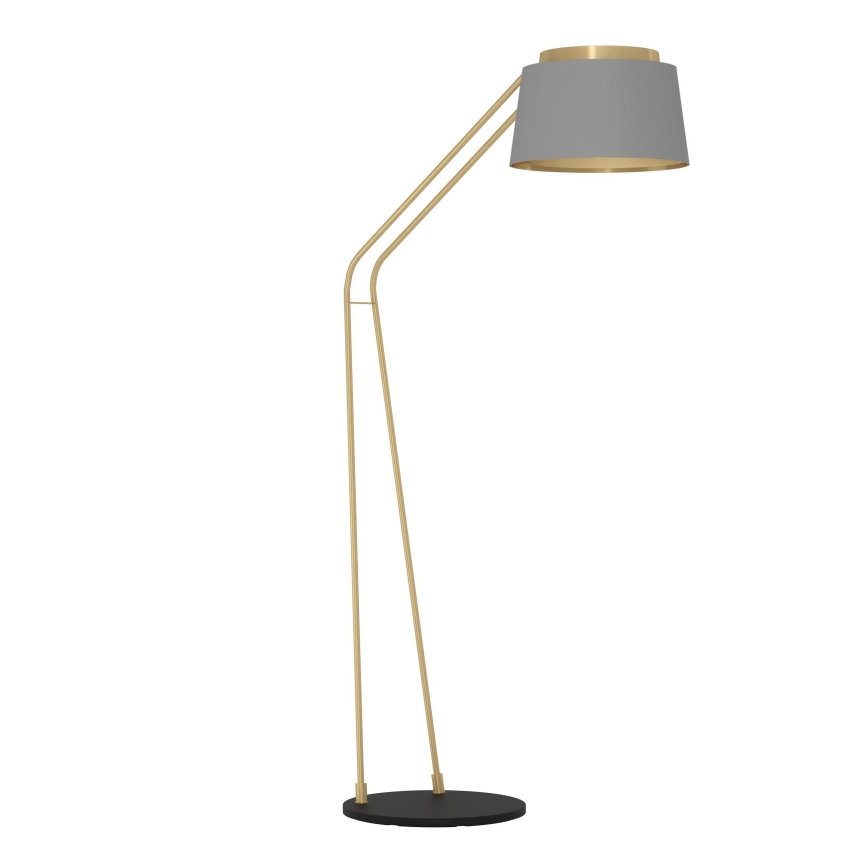Eglo - Торшер 1xE27/40W/230V серый/золотистый
