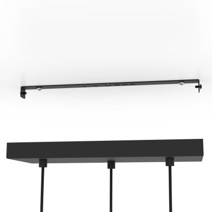 Eglo - Підвісна люстра 3xE14/40W/230V золотий/чорний