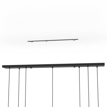 Eglo - Підвісна люстра 7xE14/40W/230V золотий/чорний