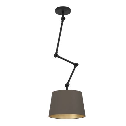 Eglo - Люстра на штанге 1xE27/40W/230V коричневый