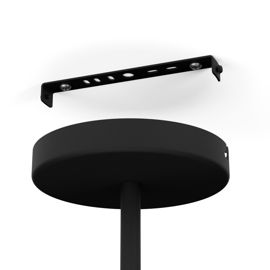 Eglo - Підвісна люстра 1xE27/60W/230V діаметр 77 см чорний