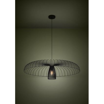 Eglo - Підвісна люстра 1xE27/60W/230V діаметр 98,5 см чорний