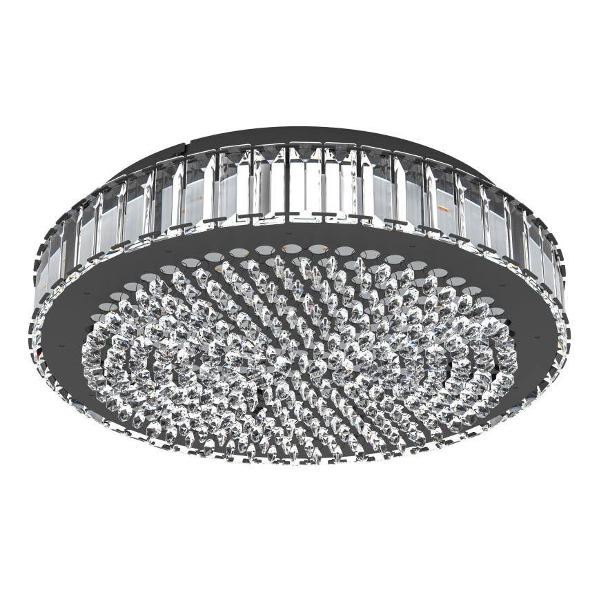 Eglo - Світлодіодний стельовий світильник з регулюванням яскравості LED/23,5W/230V 4000K чорний