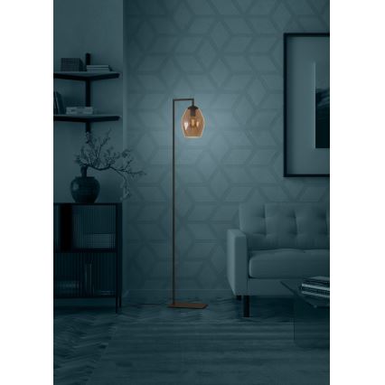 Eglo - Торшер 1xE27/40W/230V коричневый