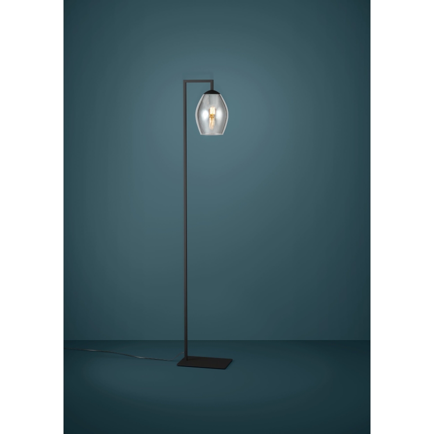 Eglo - Торшер 1xE27/40W/230V дымчатый