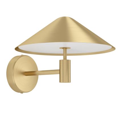 Eglo - Світлодіодний настінний світильник LED/12W/230V 3000K золотий