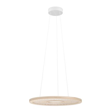 Eglo - Светодиодная подвесная люстра с регулированием яркости LED/36W/230V 4000K бежевый