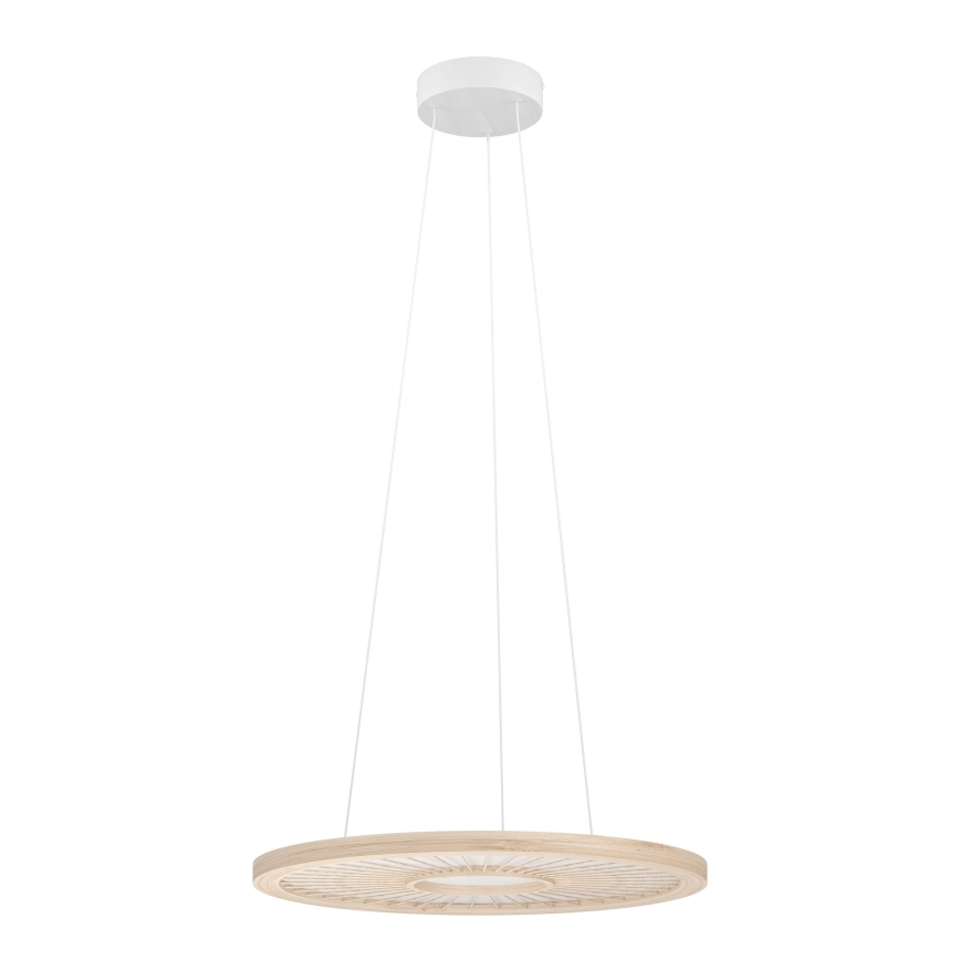 Eglo - Светодиодная подвесная люстра с регулированием яркости LED/36W/230V 4000K бежевый