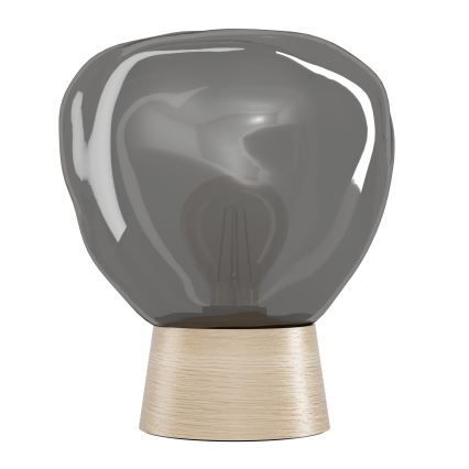 Eglo - Настольная лампа 1xE27/40W/230V дымчатый