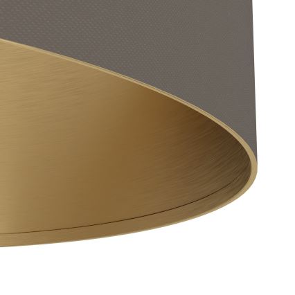 Eglo - Торшер 1xE27/40W/230V коричневый/золотистый