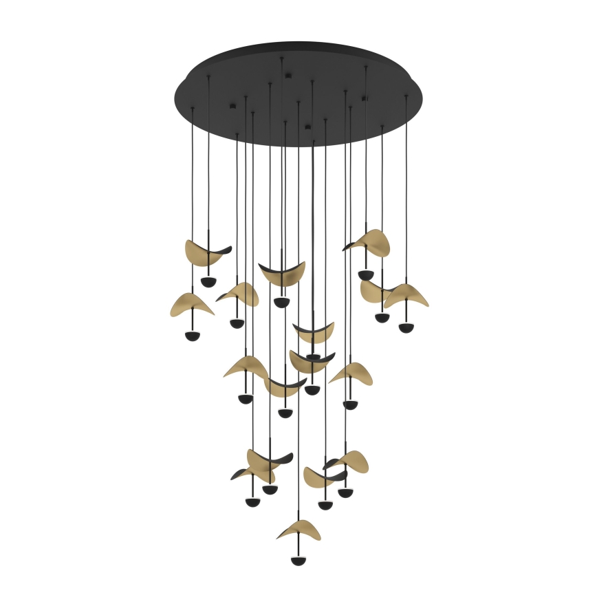 Eglo - Светодиодная подвесная люстра с регулированием яркости 17xLED/2,3W/230V 3000K диаметр 78 см