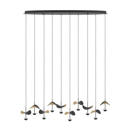 Eglo - Светодиодная подвесная люстра с регулированием яркости 10xLED/2,3W/230V 3000K
