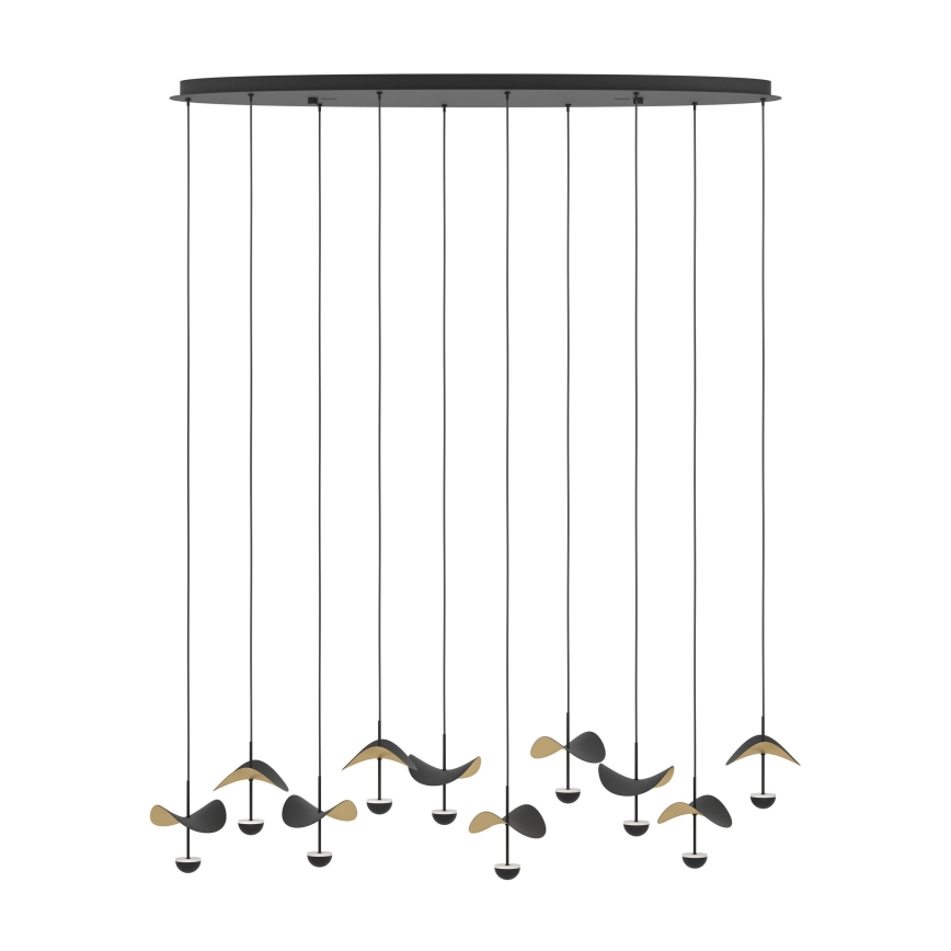 Eglo - Светодиодная подвесная люстра с регулированием яркости 10xLED/2,3W/230V 3000K