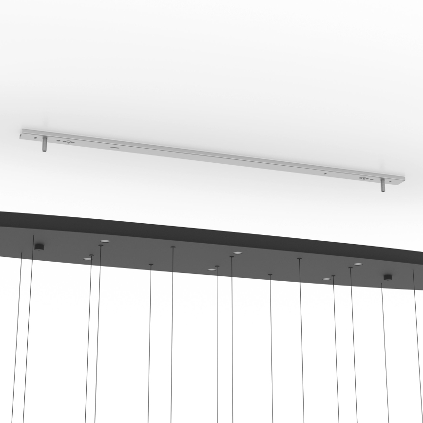 Eglo - Светодиодная подвесная люстра с регулированием яркости 8xLED/4,2W/230V 3000K прозрачная