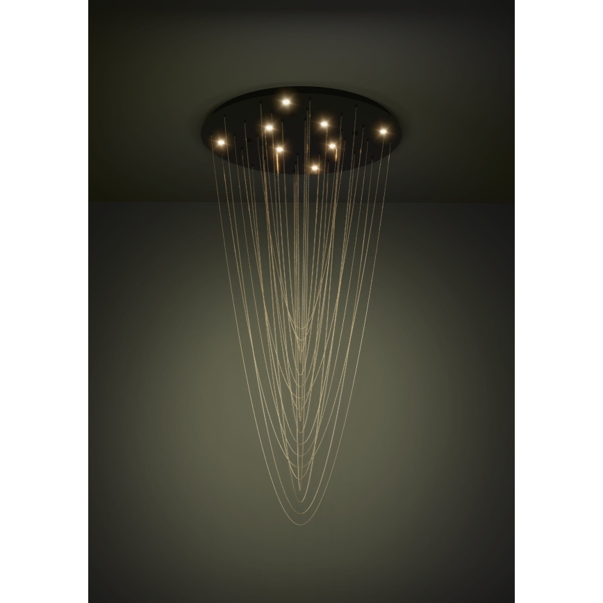 Eglo - Светодиодный потолочный светильник с регулированием яркости 8xLED/4,2W/230V 3000K