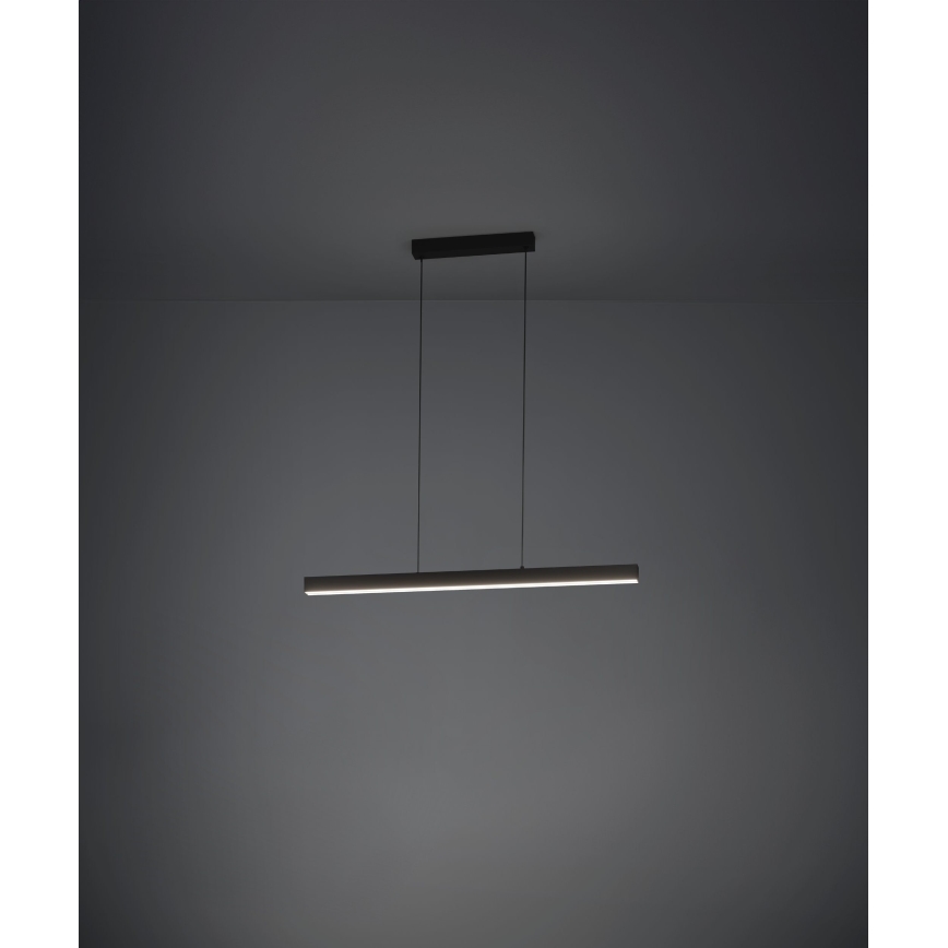Eglo - Світлодіодна підвісна люстра з регулюванням яскравості LED/20W/230V 3000K чорний