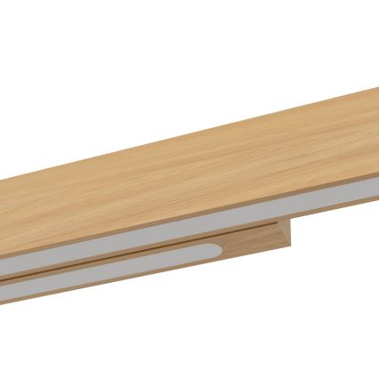 Eglo - Світлодіодна підвісна люстра з регулюванням яскравості LED/21W/230V 3000K коричневий