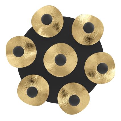 Eglo - Светодиодный потолочный светильник с регулированием яркости 7xLED/2,3W/230V 3000K