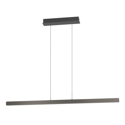 Eglo - диммируемая LED-люстра на тросе LED/30W/230V černá + пульт дистанционного управления