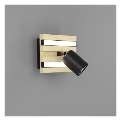 Eglo - LED настінний точковий світильник LED/2,2W/230V + 2xLED/1,2W + 2xLED/2W бежевий/чорний