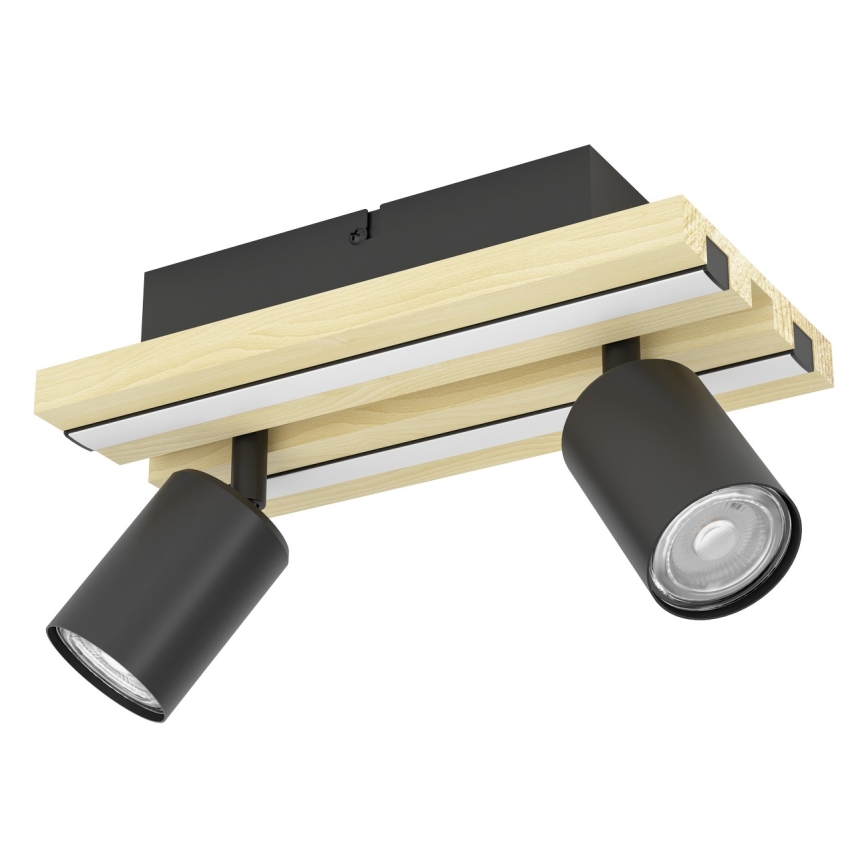 Eglo - LED точковий світильник 2xLED/2,2Вт/230В + 2xLED/1,2Вт + 2xLED/2Вт бежевий/чорний