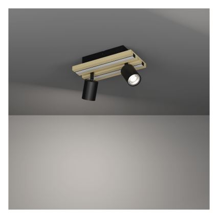 Eglo - LED точковий світильник 2xLED/2,2Вт/230В + 2xLED/1,2Вт + 2xLED/2Вт бежевий/чорний