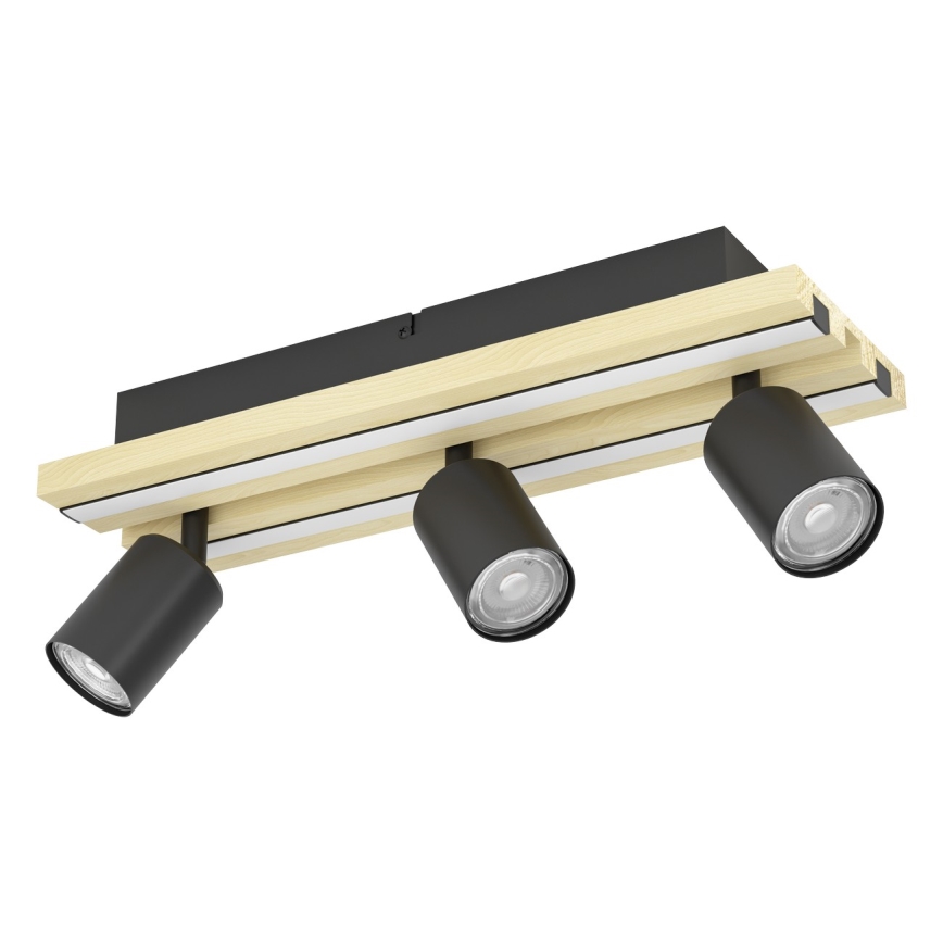 Eglo - LED точковий світильник 3xLED/2,2W/230V + 2xLED/1,2W + 2xLED/2W бежевий/чорний