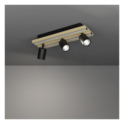 Eglo - LED точковий світильник 3xLED/2,2W/230V + 2xLED/1,2W + 2xLED/2W бежевий/чорний
