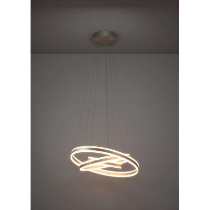 Eglo - Светодиодная подвесная люстра с регулированием яркости LED/78W/230V + LED/70W + LED/34W