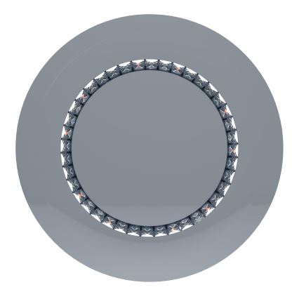 Eglo - Светодиодный потолочный светильник с регулированием яркости LED/31,5W/230V