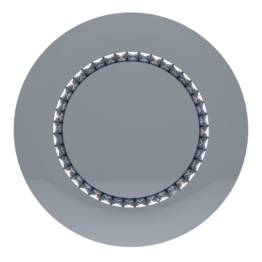 Eglo - Светодиодный потолочный светильник с регулированием яркости LED/31,5W/230V
