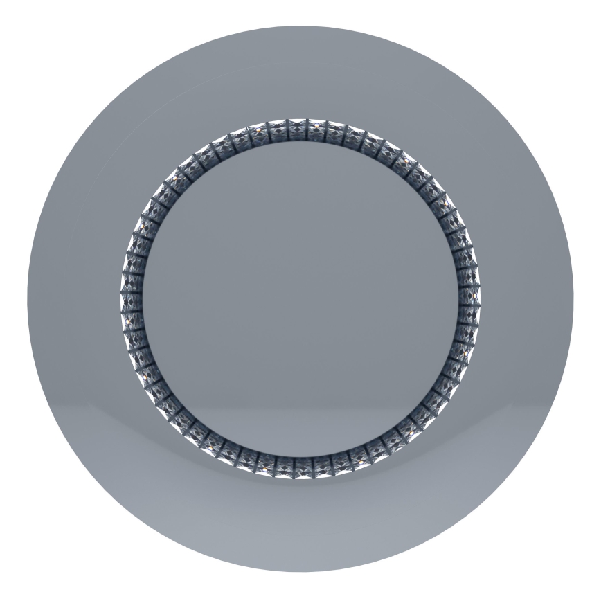 Eglo - Светодиодный потолочный светильник с регулированием яркости LED/44W/230V